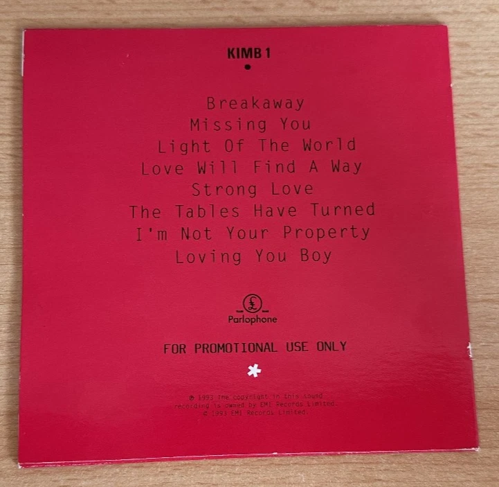 Kim Appleby – Breakaway - Extended Mix Album - (Maxi CD) - Must have - Bild 4 von 4