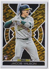2025 Topps Update #BG-25 Jacob Wilson Topps Black Gold Athletics