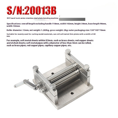 Mini Rolling Machine Metal Model Making Bending Machine Small Processing Tools
