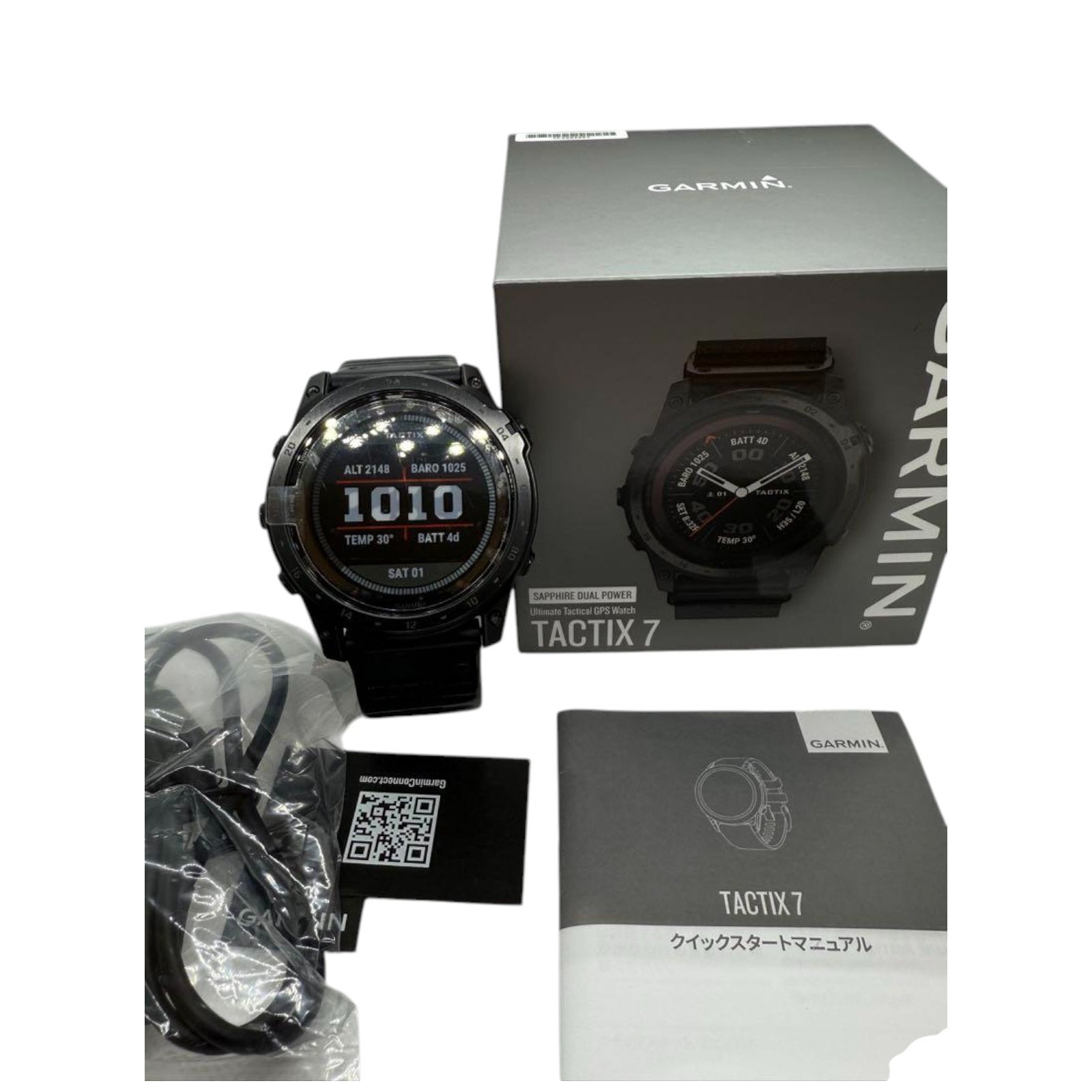 Garmin Tactix 7 Pro Solar GPS Smartwatch with Dual Power, Pre-Owned