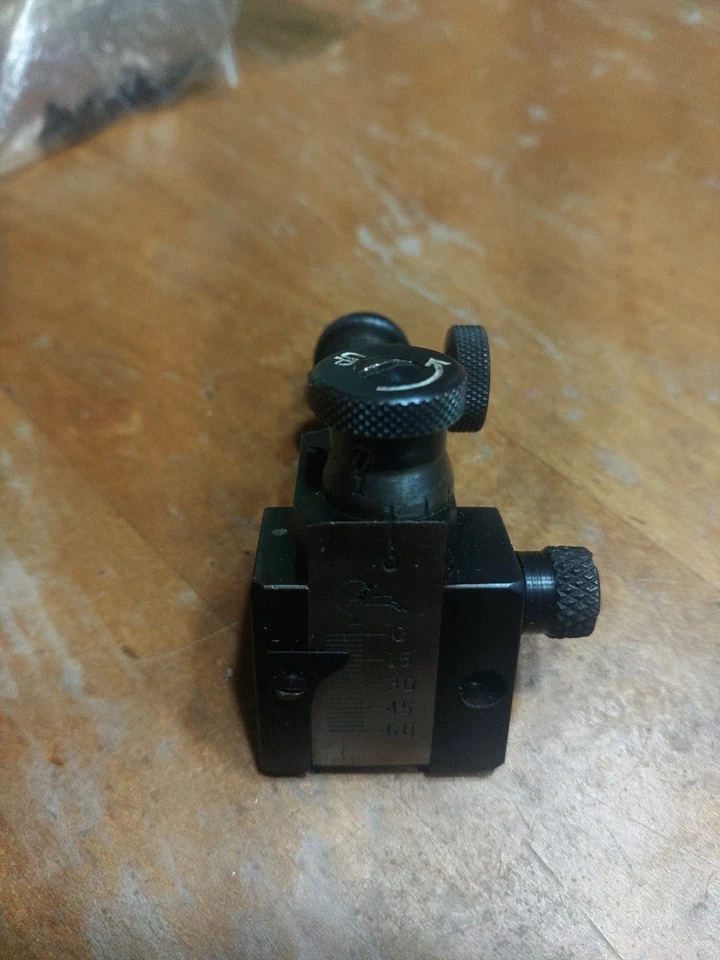 Receptor vintage Lyman 48WJS mira peep - Imagem 2 de 4