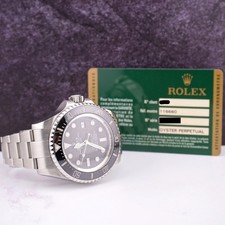 Rolex Deepsea Sea-Dweller Date 44mm Black Dial Steel Oyster Mens Watch 116660 10
