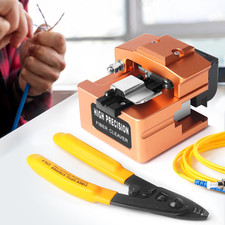 Fiber Cleaver, Fiber Cleaver Tool 16 Cutting Points & 36000 Cutting Times Optic 