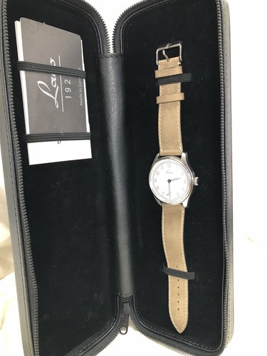 LACO Navy Cuxhaven 17J 42.5mm Mechnical Watch *Is Running*