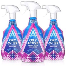3x Astonish Oxy Active Fabric Stain Remover 750ml