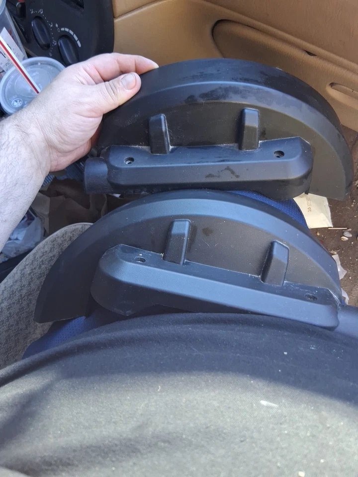 Fenders PAIR for Pride Jazzy EVO 613 Power Chair -- Wheel Tire Covers Left Right - Image 2 of 4