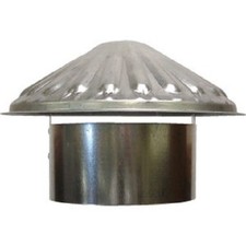 1 -S K Galvanized Steel 6 In. x 9-1/2 In. Vent Stove Pipe Chimney Cap D-286