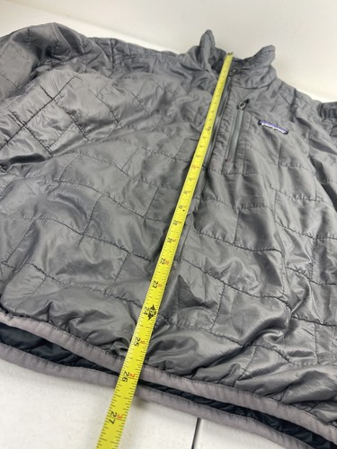 Patagonia Nano Puff Pullover Jacket Mens XS Gray Insulated Primaloft 84021 - Picture 7 of 10