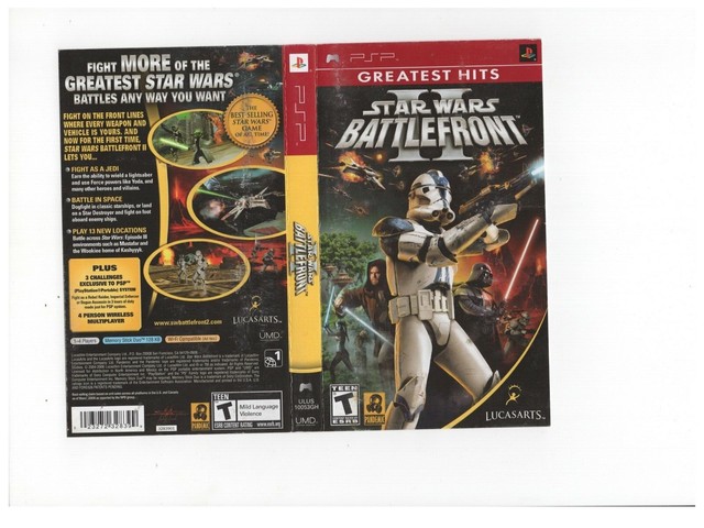 帯電防止処理加工 Star Wars Battlefront II 輸入版 - PSP 並行輸入