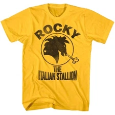 Rocky Balboa Italian Stallion Horse Head Men's T Shirt Boxing Fighter Legend Top