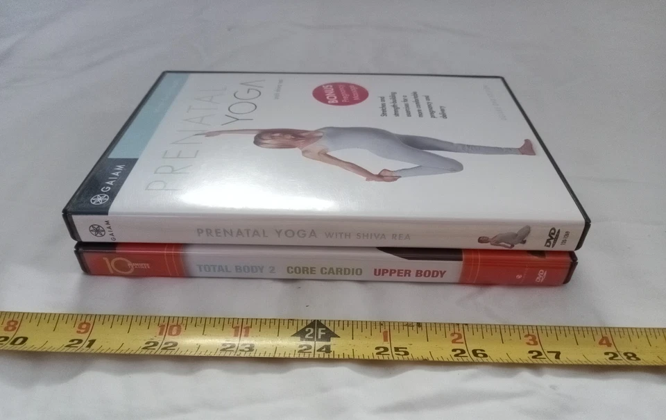 DVD Beachbody 10 Minute Trainer Tony Horton 3-Workout e DVD de ioga pré-natal. - Imagem 4 de 4