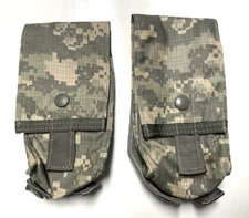 QTY 2 USGI Military Air Warrior Mag Pouch ACU Survival Vest Flame Resistant NEW