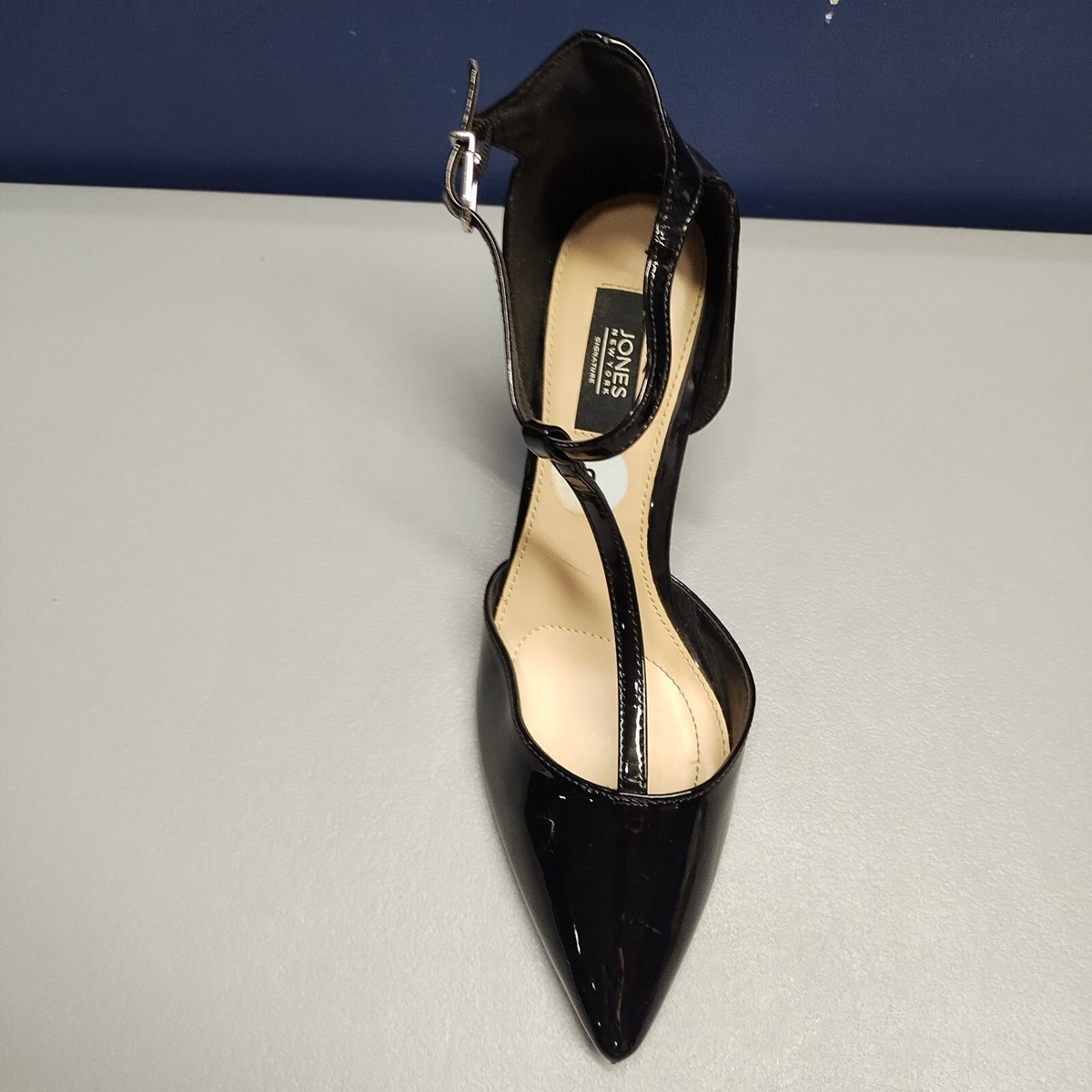 Chaussures Femme Jones New York - Talons Blocs Or - Pointure 9M - Occasion (état à Vérifier)