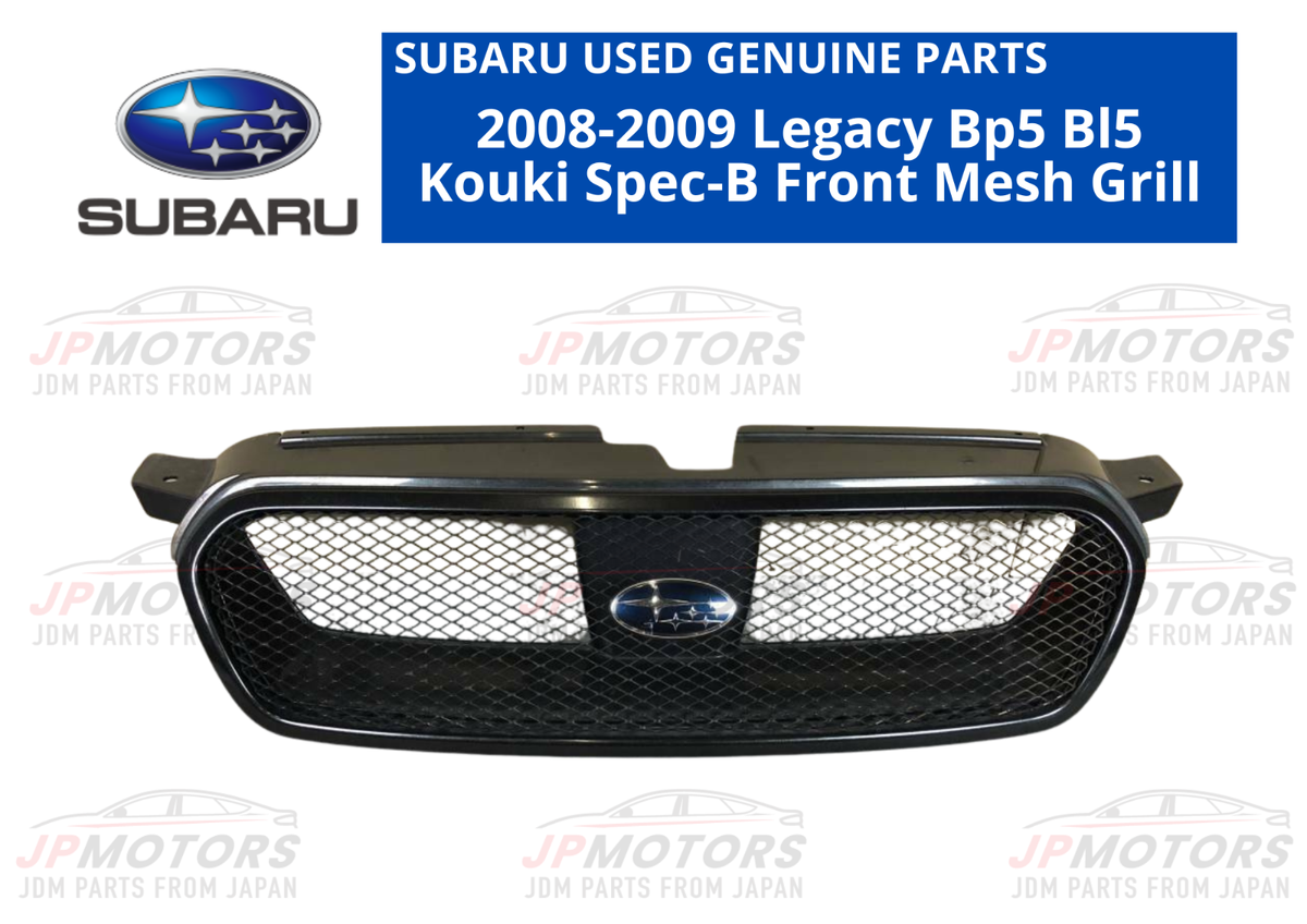 Subaru Genuine 2008-2009 Legacy Bp5 Bl5 Kouki Spec-B Front Subaru Genuine 2008-2009 Legacy Bp5 Bl5 Kouki Spec-B Front