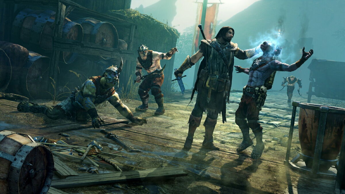  PlayStation Hits Shadow of Mordor (PS4) : Video Games