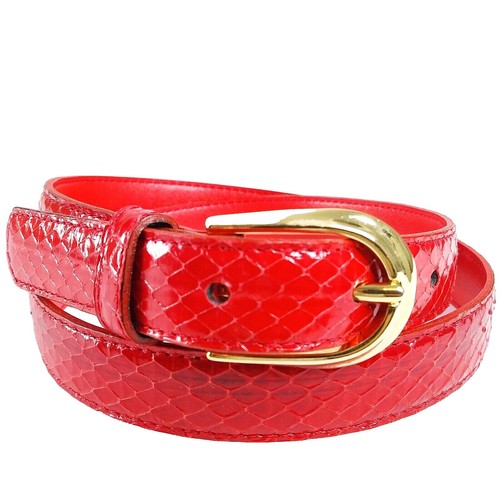 Mercante Honolulu Nordstrom Gold Metallic Genuine Snakeskin  display picture 3