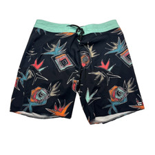 Billabong Sundays Airlite Boardshorts Mens 36 Drawstring Swim Trunks AOP