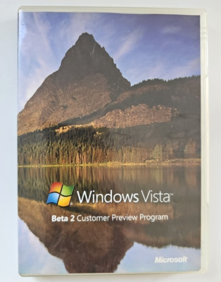Microsoft Vista Beta 2 Release Candidate Customer Preview Program DVD