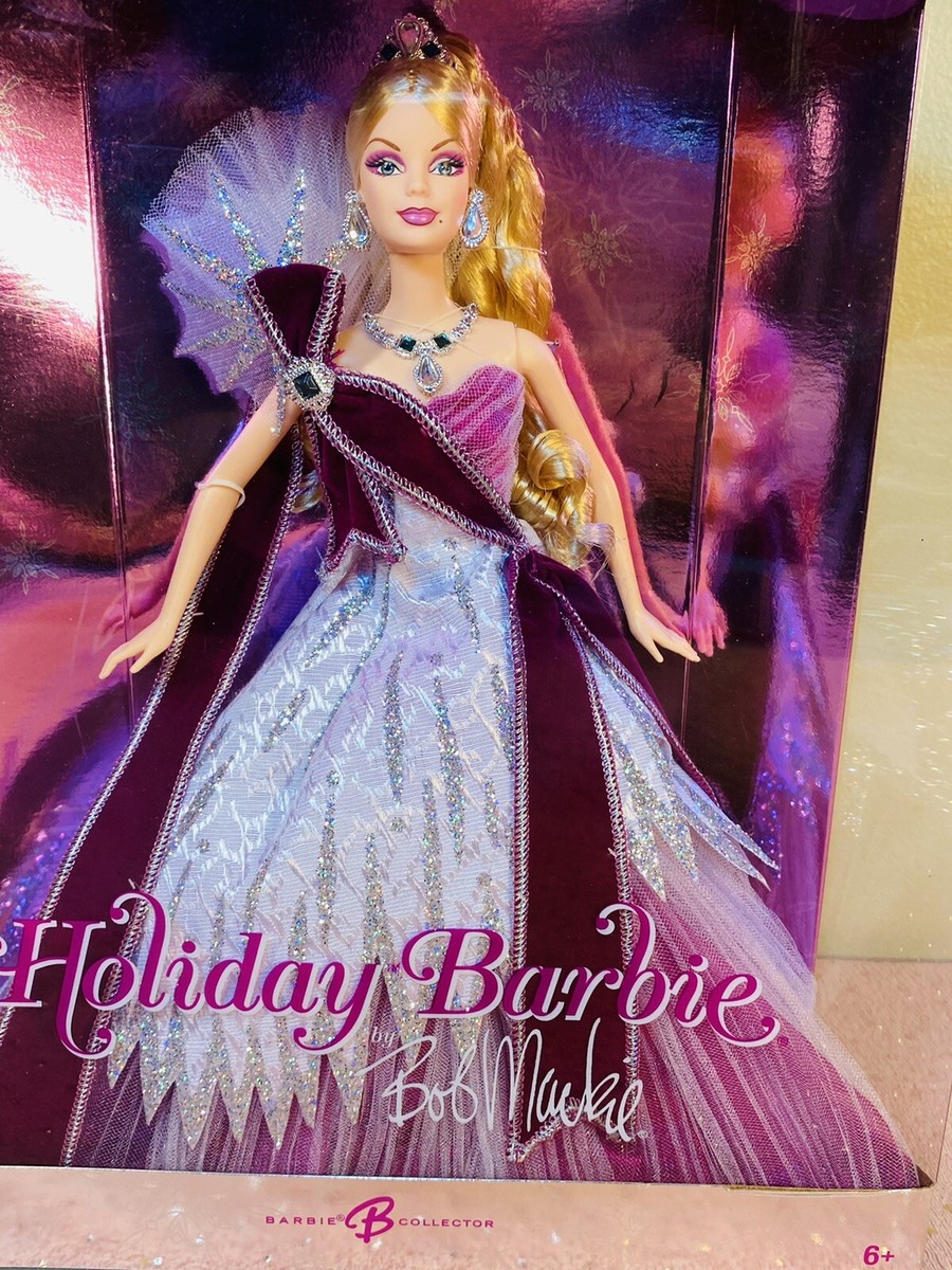 Mattel 2005 Holiday Barbie Doll Bob Mackie Barbie Collector NEW IN