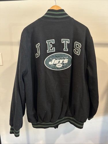 Vintage New York Jets NFL Varsity Letterman Wollmischung bestickt Herren XXL - Bild 5 von 9
