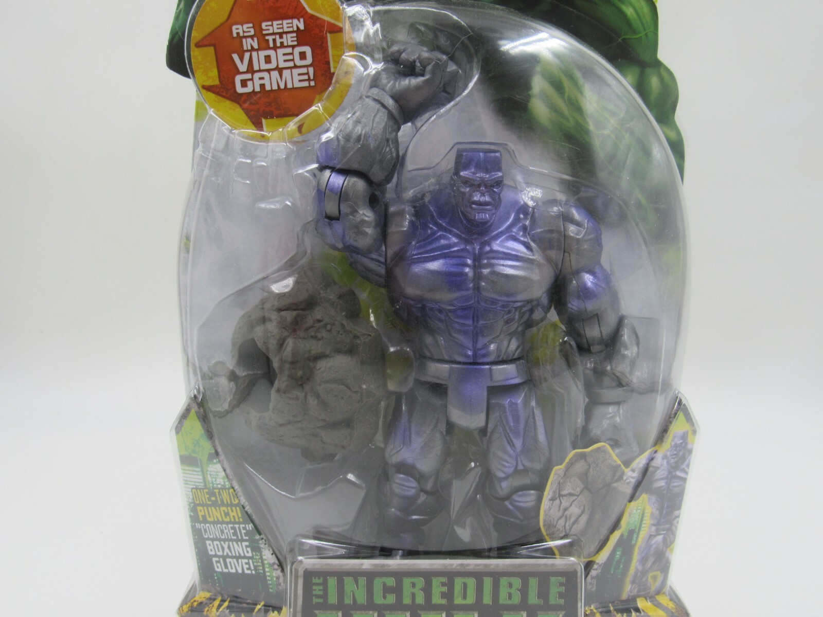 The Incredible Hulk Ironclad Action Figure Concrete Boxing Glove Hasbro