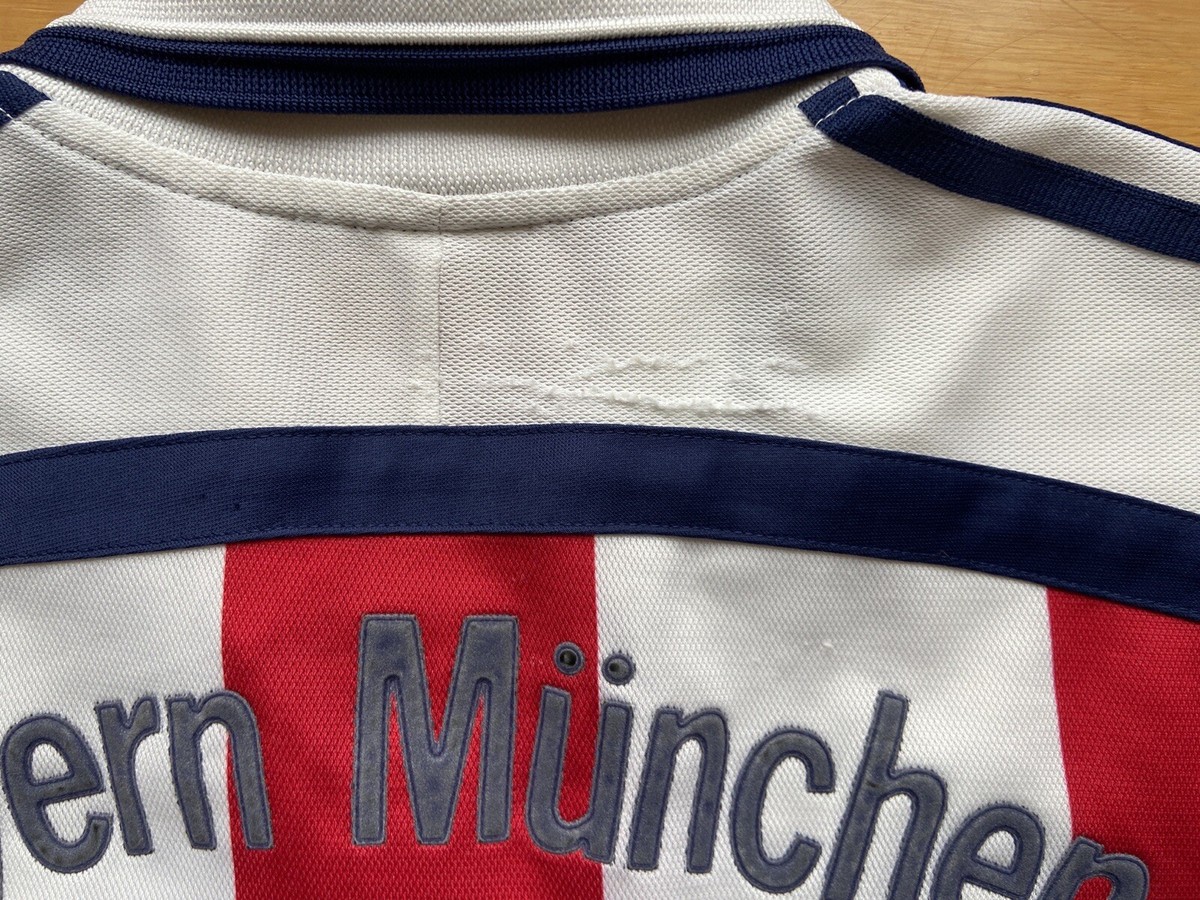 BAYERN MÜNICH 2000 2001 AWAY FOOTBALL SHIRT SOCCER JERSEY ADIDAS