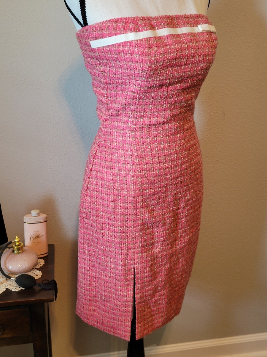 Randy ワンピースAsymmetry buckle tweed dress arcadeshops.com-2677338_1024x.