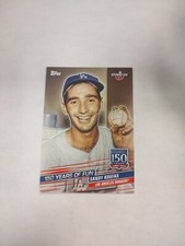 2019 Topps Opening Day 150 Years of Fun #YOF7 Sandy Koufax (PWE)(03)