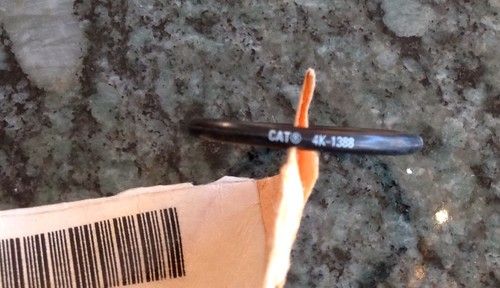 Gato oruga o anillo sello anillo tubo conector junta 4K-1388 nuevo  - Imagen 3 de 4