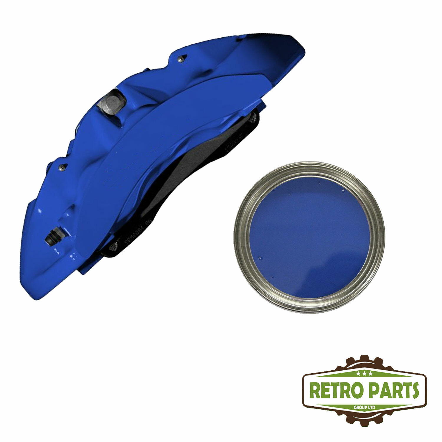Premium Blue Brake Caliper & Drum Paint Kit For BMW High Gloss Finish