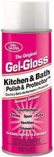 Original Gel Gloss Kitchen and Bath Polish and Protector, 12Oz. Aerosol Can, Pin