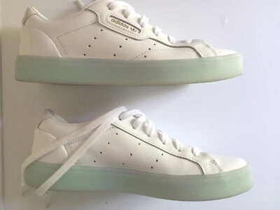 ADIDAS Sleek Ice Mint Sneaker Weiß Mint 5,5 38 2/3 - Bild 1 von 4