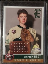 2015-16 Mountain Pacific CARTER HART Everett Silvertips Team issue! VERY RARE!