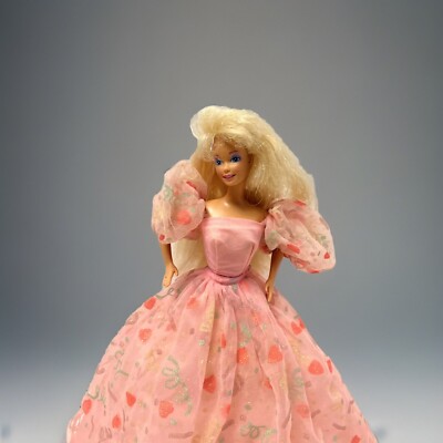1990 Happy Birthday Barbie Doll Pink Glitter Dress #7913 Vintage | eBay 1990 Happy Birthday Barbie Doll Pink Glitter Dress #7913 Vintage | eBay