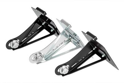 Ricks Harley Breakout seitlich Kennzeichenhalter glanz schwarz mit TÜV/ABE (AT)