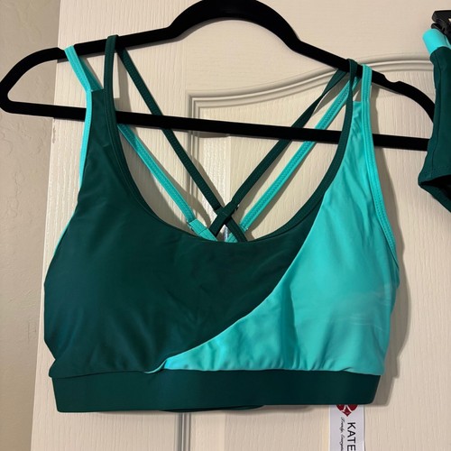 Nuevo con etiquetas Traje de baño bikini de cintura alta de 2 piezas para mujer Push Up control abdominal Talla M - Imagen 7 de 8