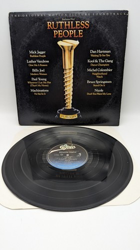 Ruthless People Soundtrack Vinyl Record, 1986, Condition VG+ Tested, 80's Promo