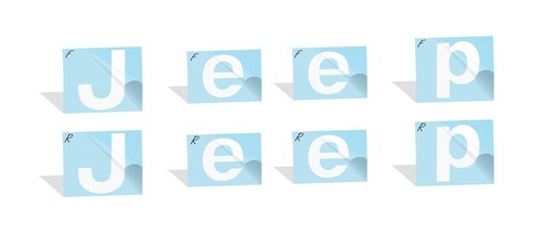 JEEP Front and Rear Emblem Overlay Decal Stickers for 2018-2024 Jeep Compass - Picture 40 of 74
