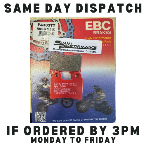 EBC Front  TT Brake Pads fits Beta Evo 250 4T 2009 2010