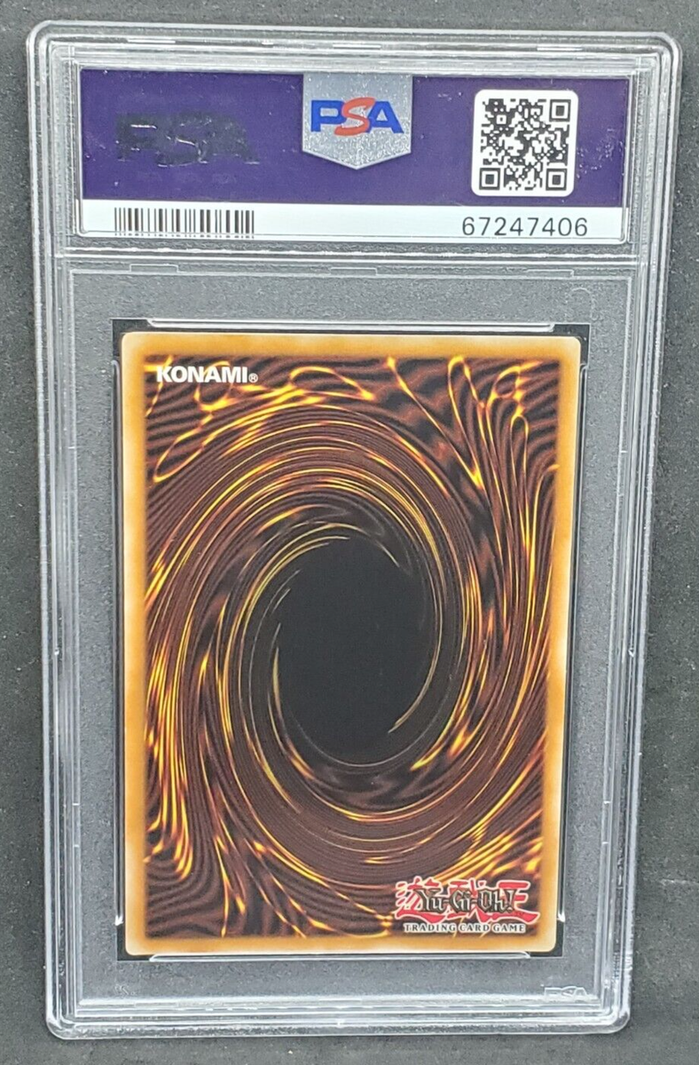 Yugioh PSA 8 NM-MT Dark Magician Girl (B) YGLD-ENB03 Battle City