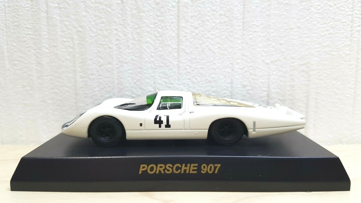 Kyosho 1:64 Porsche 911 #41 — Modellino Pressofuso Argento, Limited Edition 2008, Senza Scatola