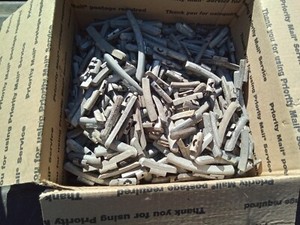 6+ Lbs Used Zinc Clip-On Wheel Weights Lot Bundle For Repair & Tire Shops