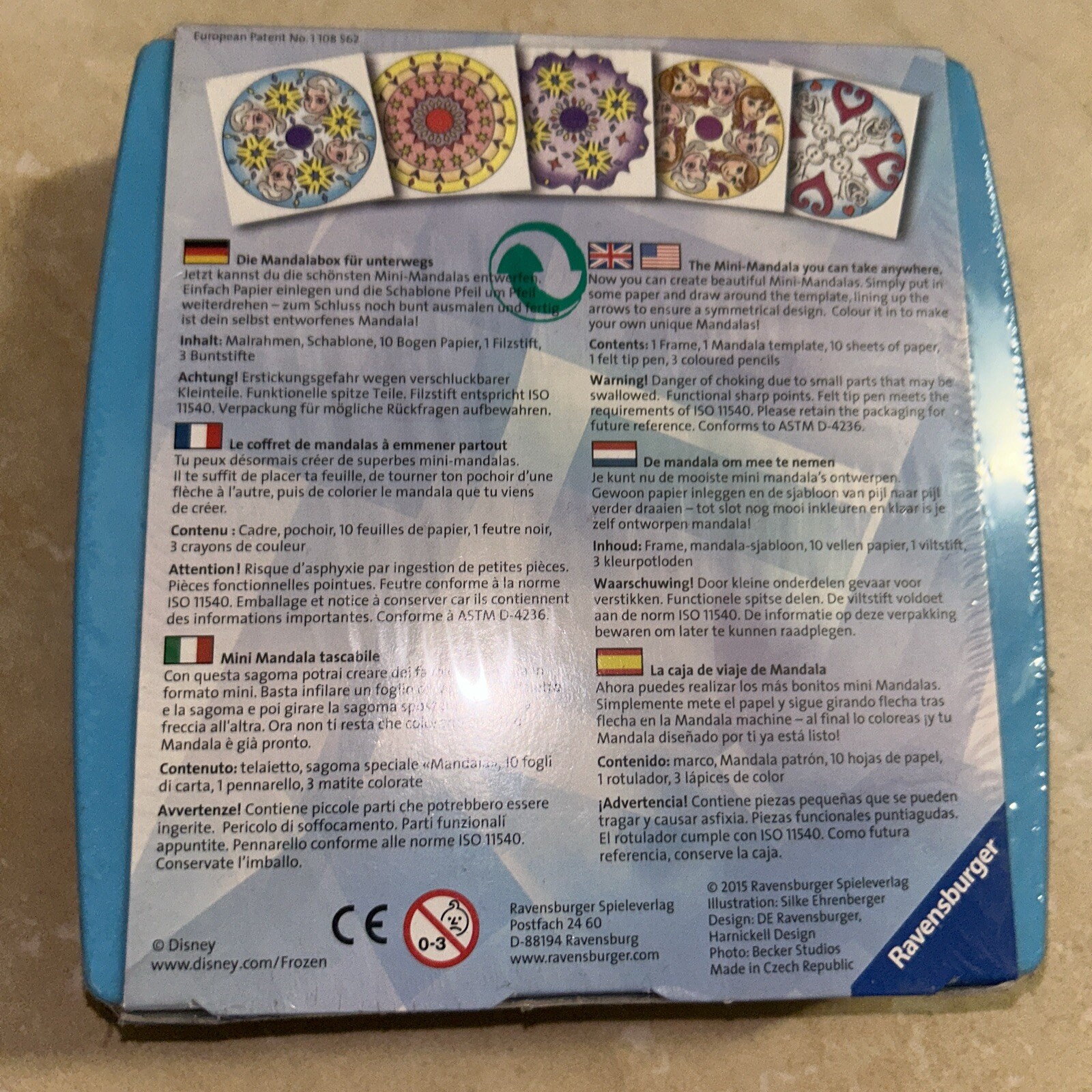 Thumbnail - Ravensburger Mandala Designer Mini Frozen / Zeichnen Lernen Mit Anna