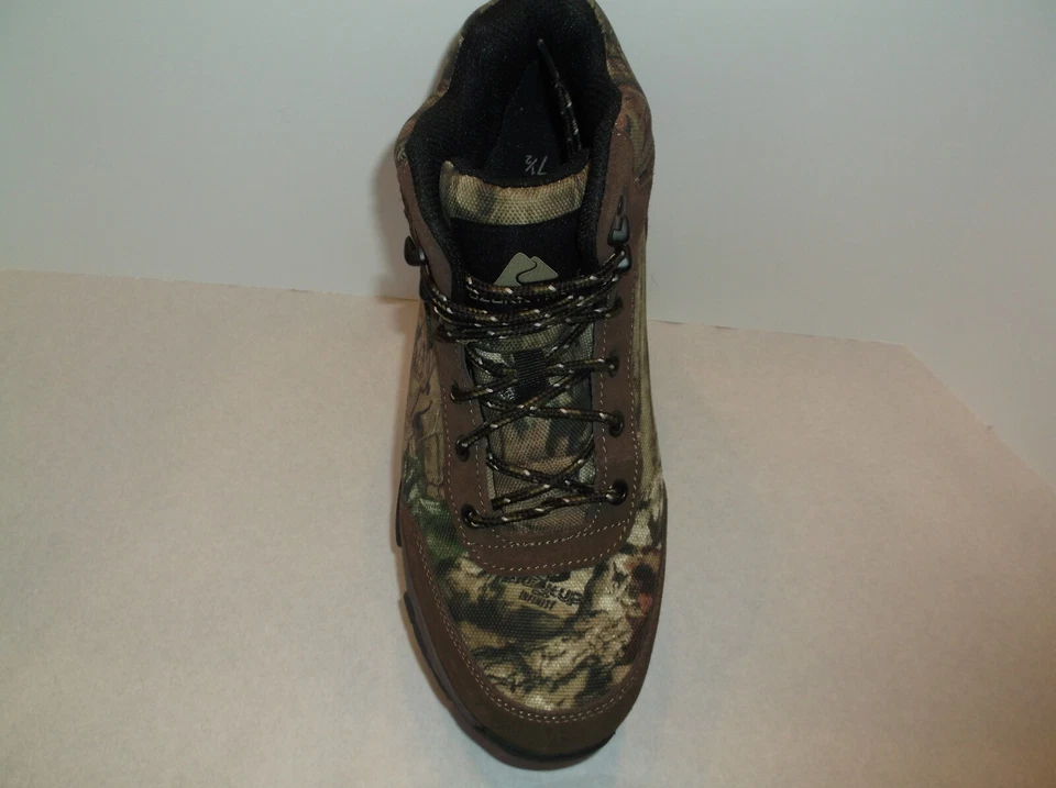 OZARK TRAIL (HUNTING MID WP) LEATHER WATERPROOF MEN'S HUNTING SHOE NEW IN BOX - Image 3 of 4