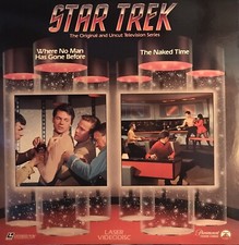 Laserdisc Star Trek The Original and Uncut Television Series Laser Video Disk