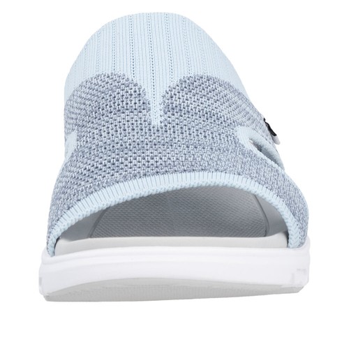 Zapatillas mujer RIEKER aptas para agua azul claro TEXTIL - Imagen 6 de 9