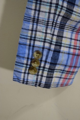 Janie & Jack BOYS 7 Easter Spring Plaid Linen Cotton Blazer Casual Formal Jacket - Picture 4 of 19