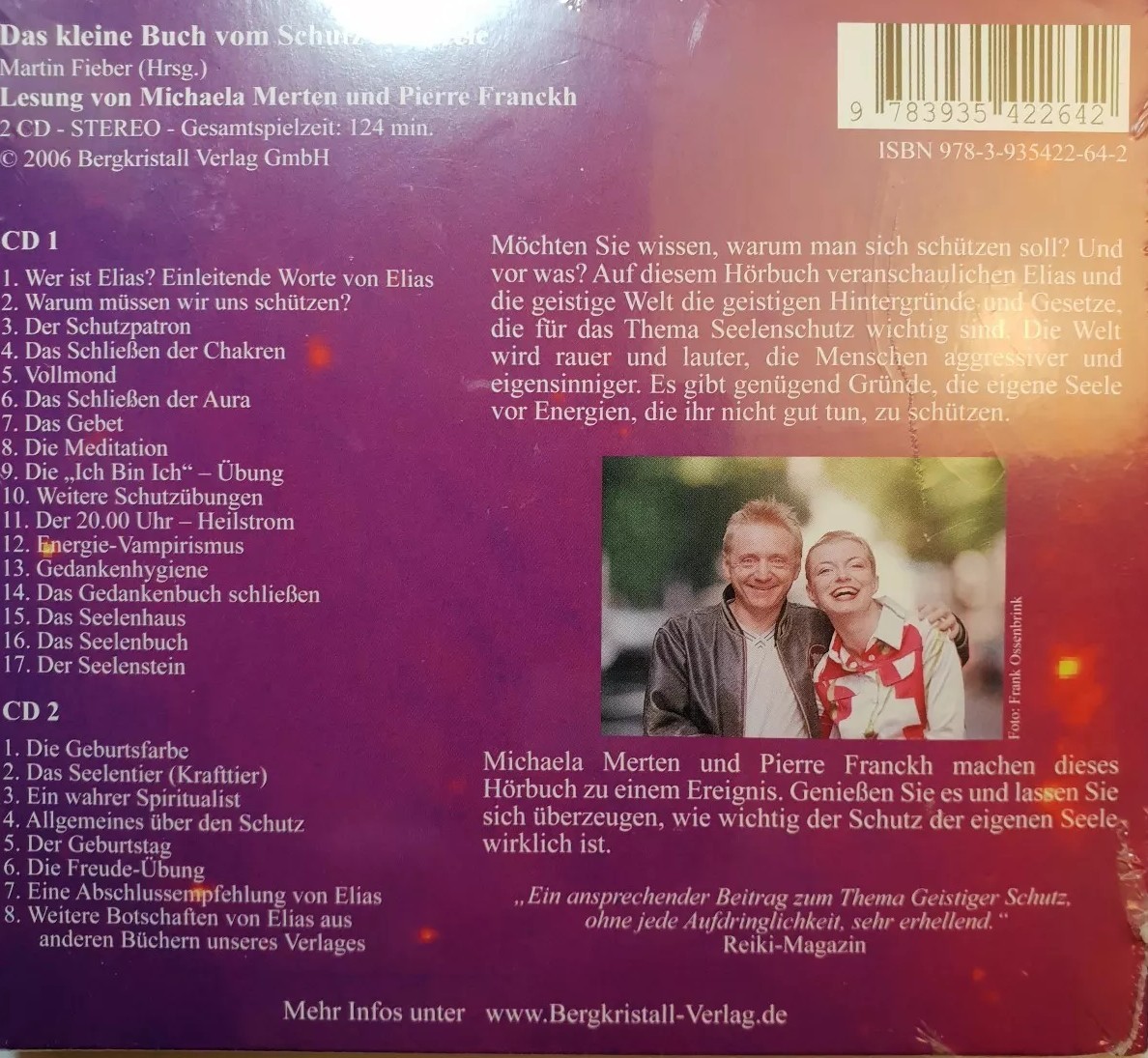 Thumbnail - Das Kleine Buch Vom Schutz Der Seele, 2 Audio-cds | Martin Fieber |