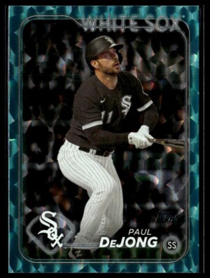 2024 Topps 625 Paul DeJong Chicago White Sox Aqua Foil 293/399