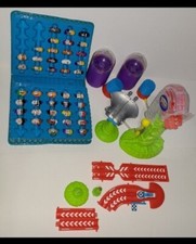 Mighty Beanz Slam N Smash Race Track Set Incomplete  43 Mighty Beanz Pre-owned